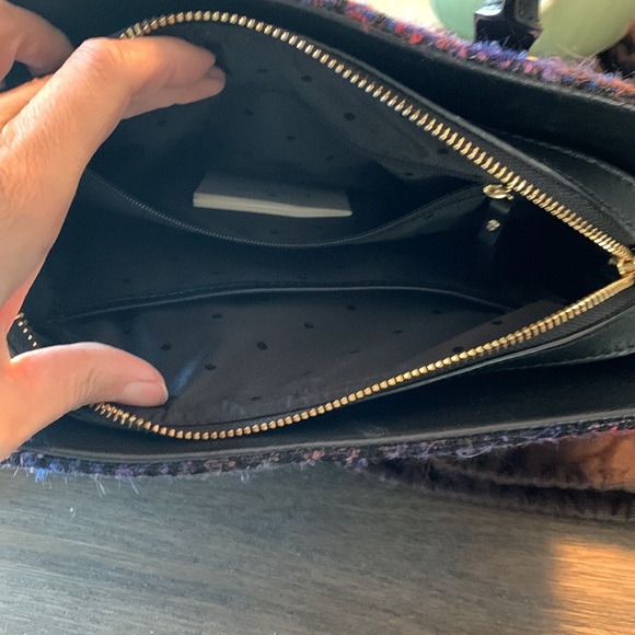 EUC Kate Spade Emerson Olivera Tweed Handbag - Picture 8 of 11